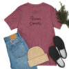 Listen Deeply Unisex Short Sleeve Shirt - Image 88