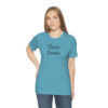 Listen Deeply Unisex Short Sleeve Shirt - Image 45