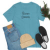 Listen Deeply Unisex Short Sleeve Shirt - Image 48