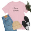 Listen Deeply Unisex Short Sleeve Shirt - Image 78