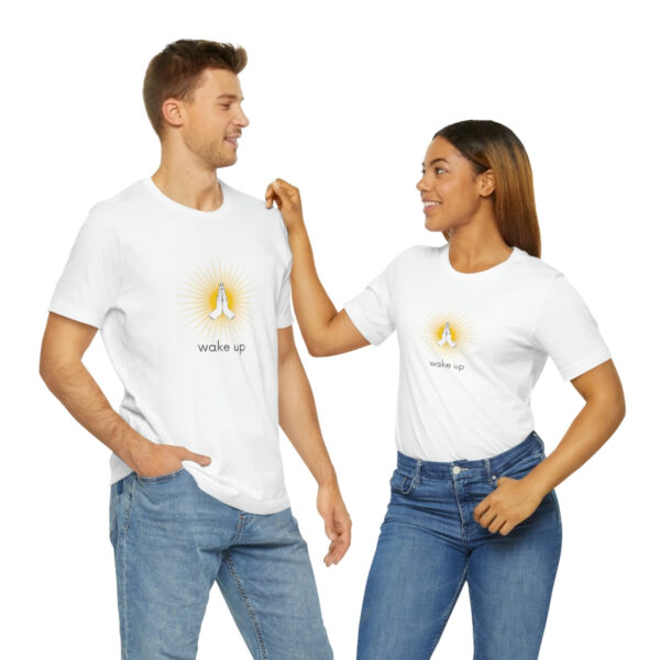 Wake Up Unisex Short Sleeve Shirt - Image 10