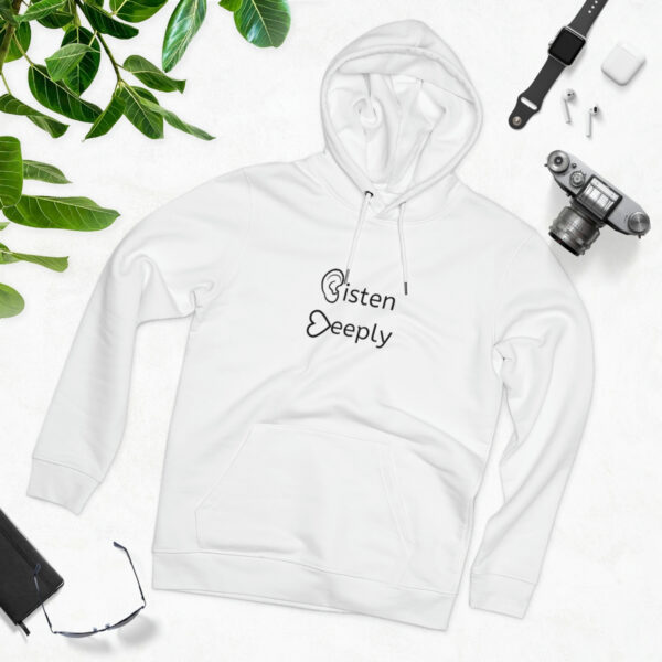 Listen Deeply Unisex Cruiser Hoodie - Image 3