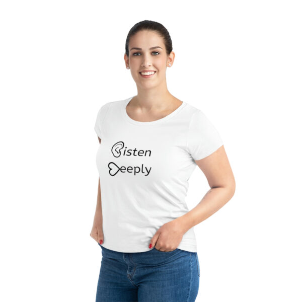 Listen Deeply Women's Jazzer T-shirt - Image 3